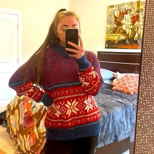 Wool Christmas Sweater♥️🔹